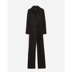 Madewell Tie-Waist Straight-Leg Jumpsuit NWT Size 10